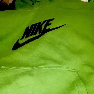 Green Nike hoodie Xl